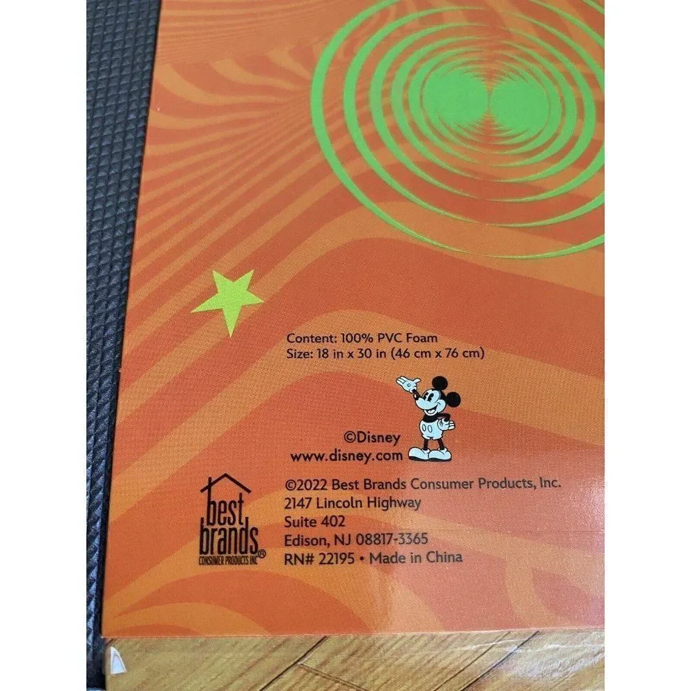 Disney Mickey Mouse Anti Fatigue Kitchen Mat Halloween Trick Or Treat 18x30” NEW
